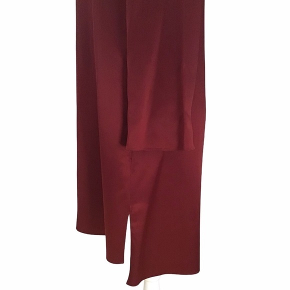NWT Relative Pi Mahogany Berry Shift Dress - Picture 4 of 5